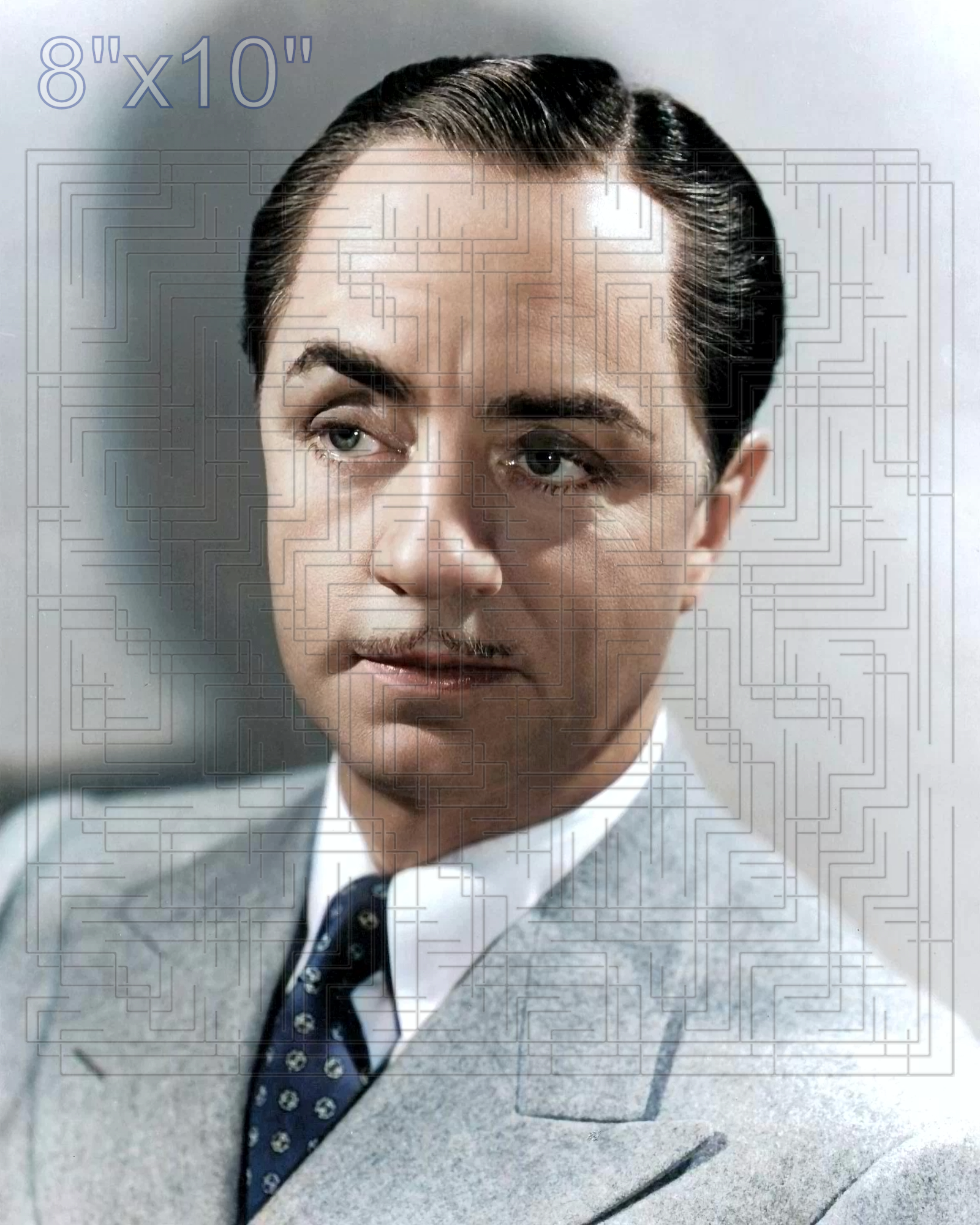 William Powell - 8"x10" print - choose your photo paper