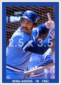 Willie Aikens - 1982 Kansas City Royals - choose a size & style
