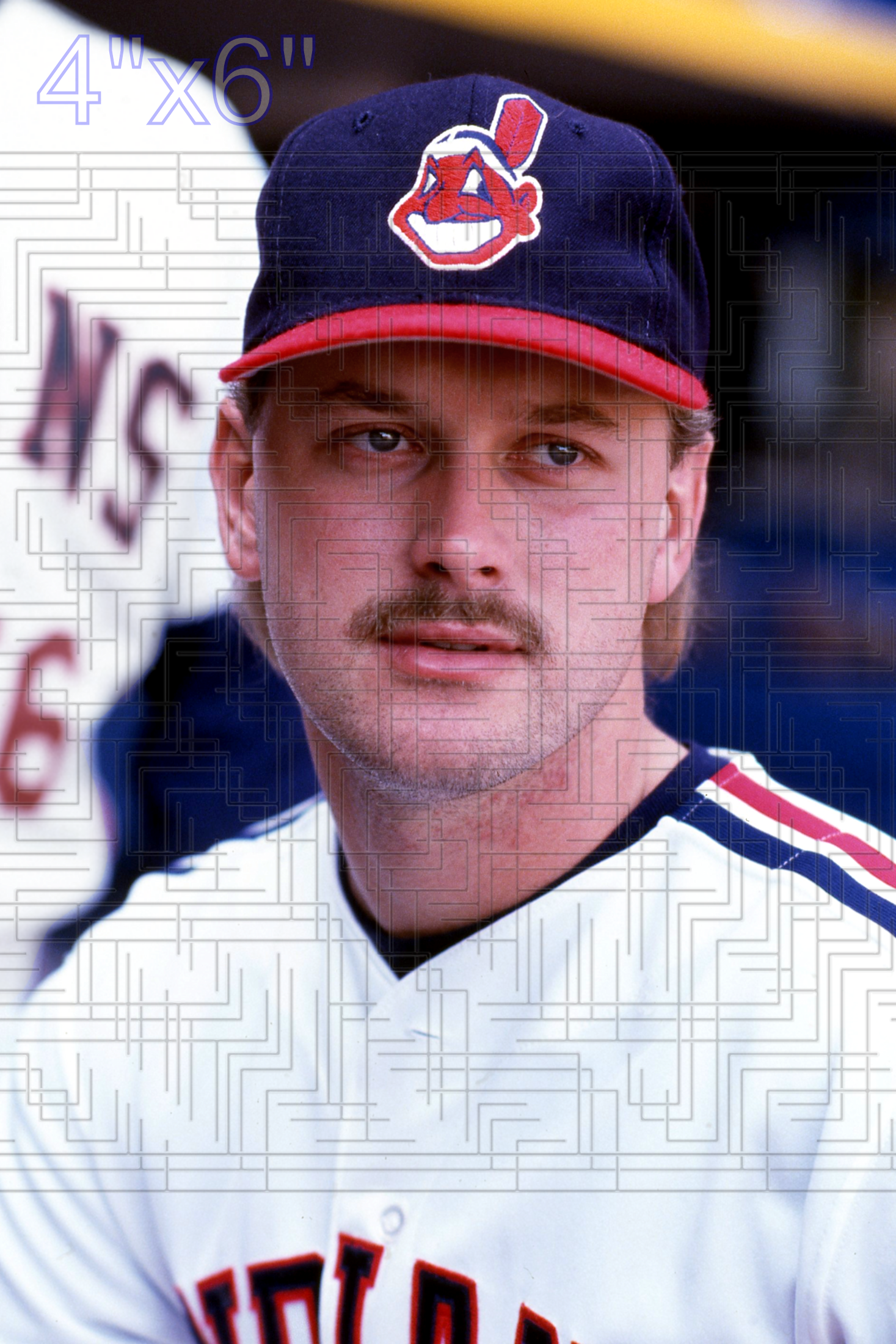Willie Blair - 1991 Cleveland Indians - choose a size & style