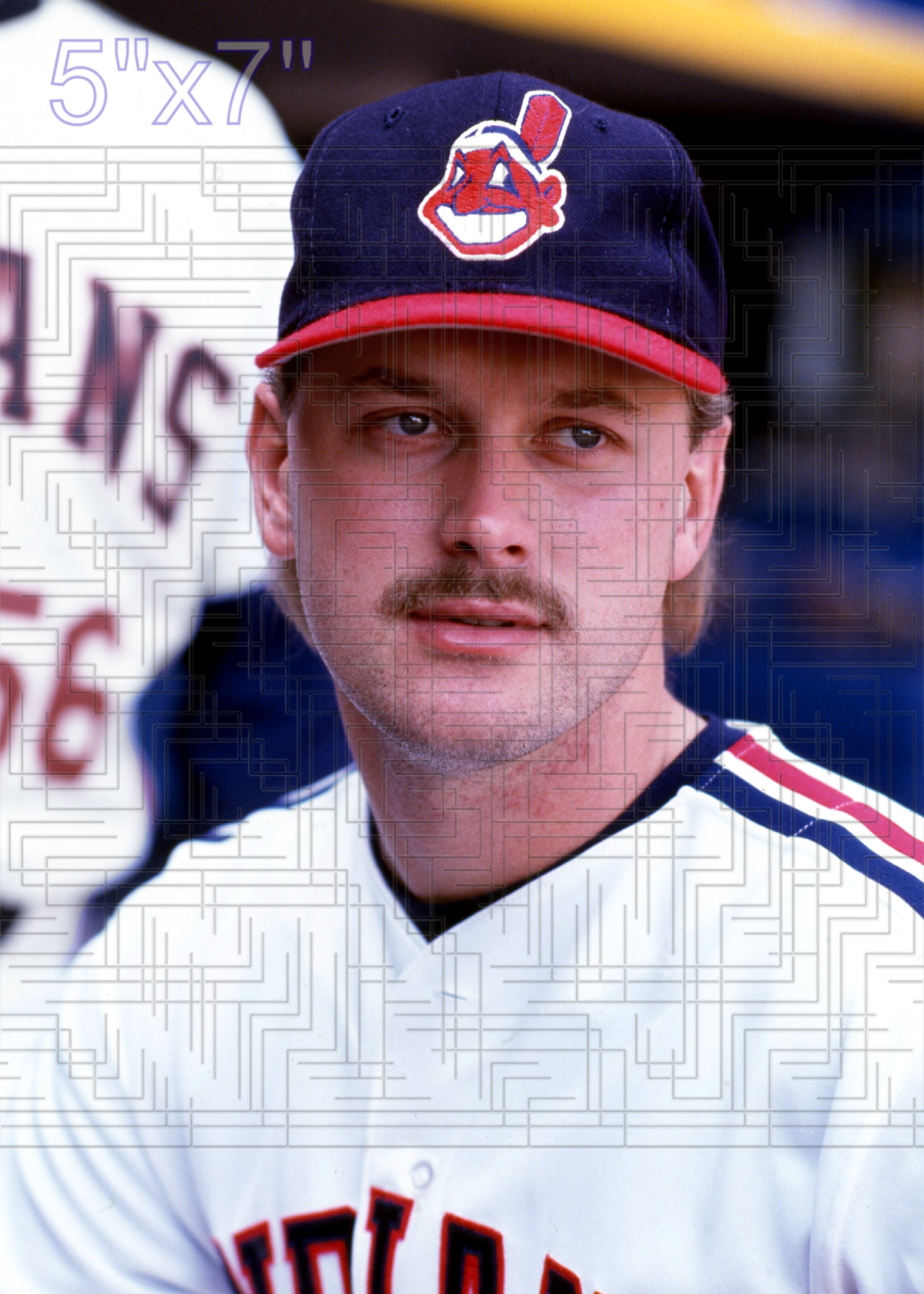Willie Blair - 1991 Cleveland Indians - choose a size & style