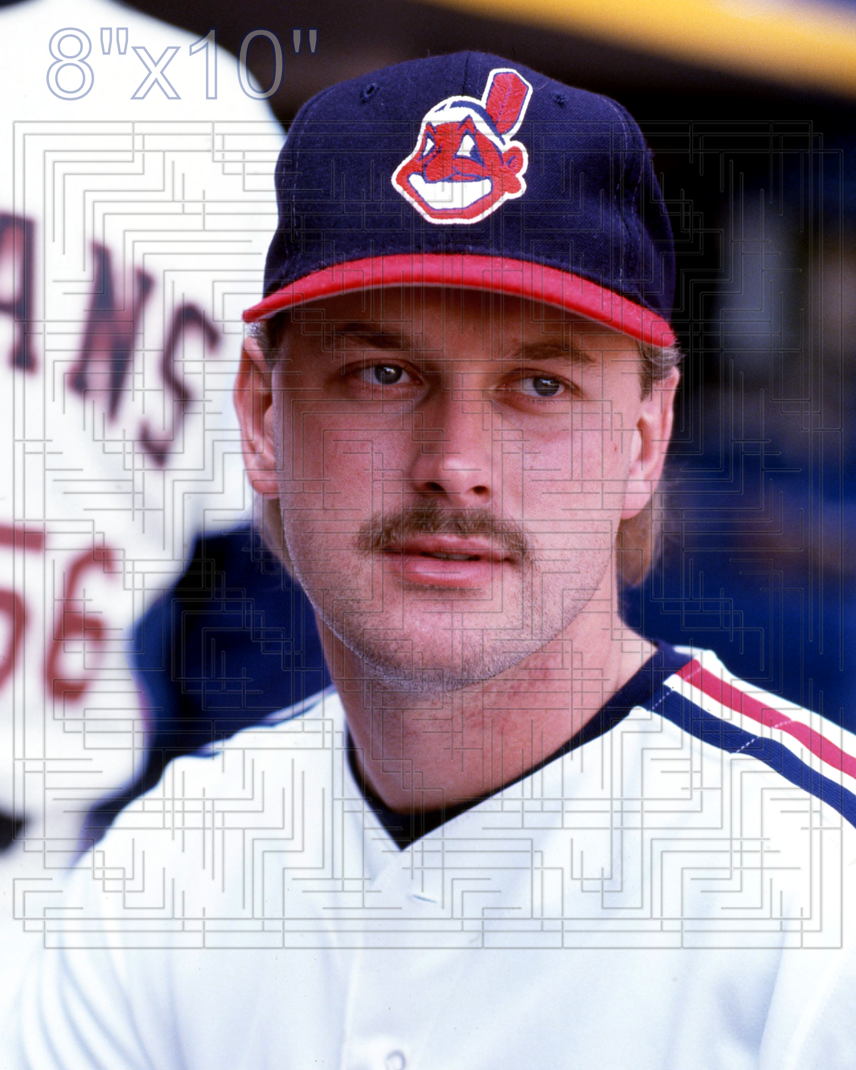 Willie Blair - 1991 Cleveland Indians - choose a size & style