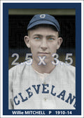 Willie Mitchell - 1910-14 Cleveland Naps - choose a size & style