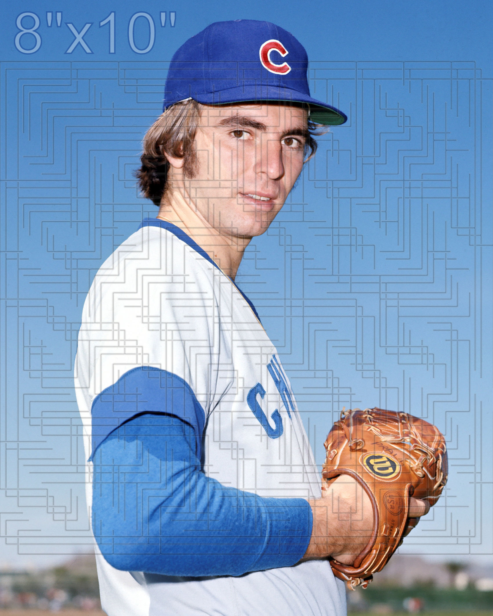 Willie Prall - 1975 Chicago Cubs - choose a size & style