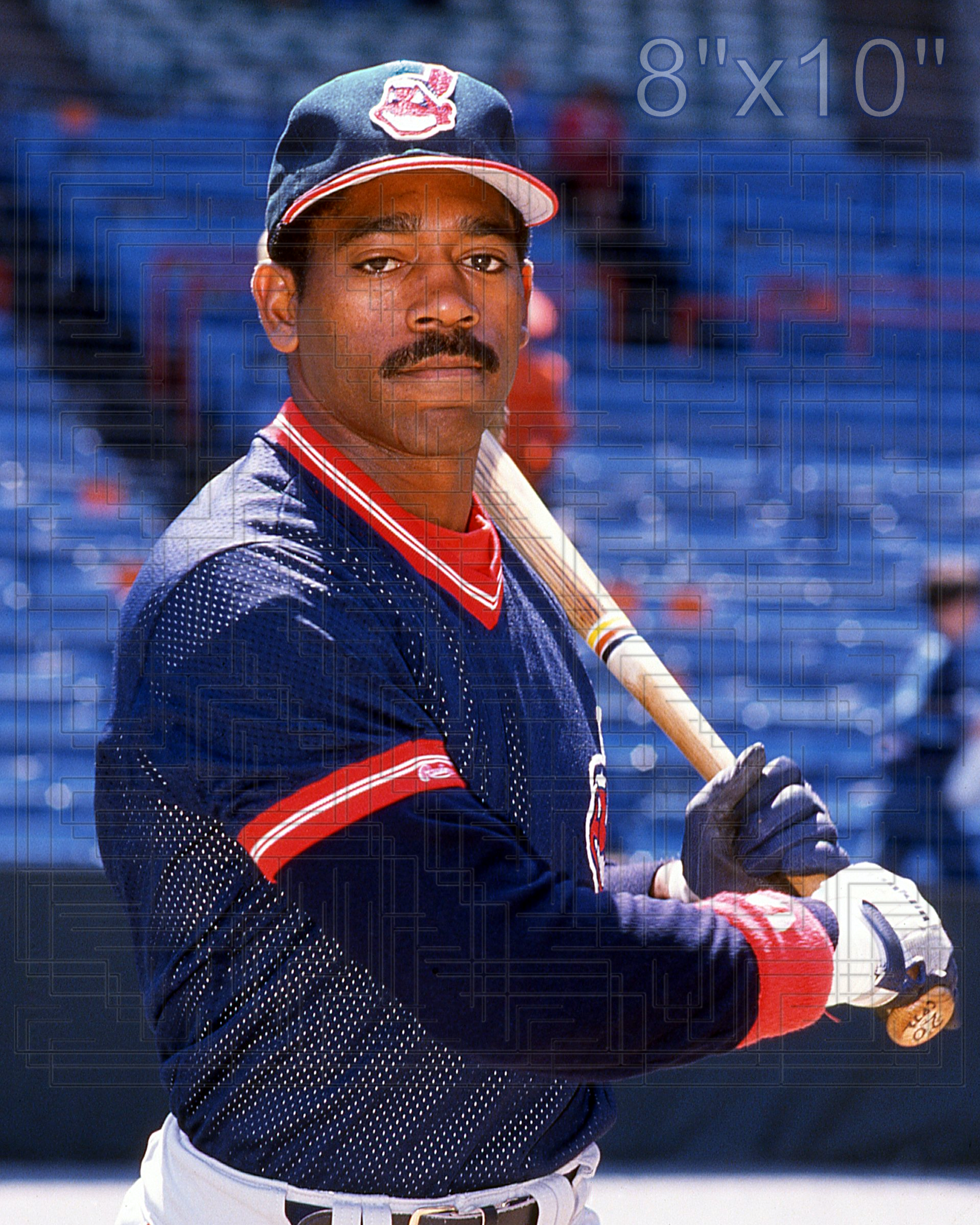 Willie Upshaw - 1988 Cleveland Indians - choose a size & style