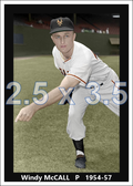 Windy McCall - 1954 New York Giants - choose a size & style