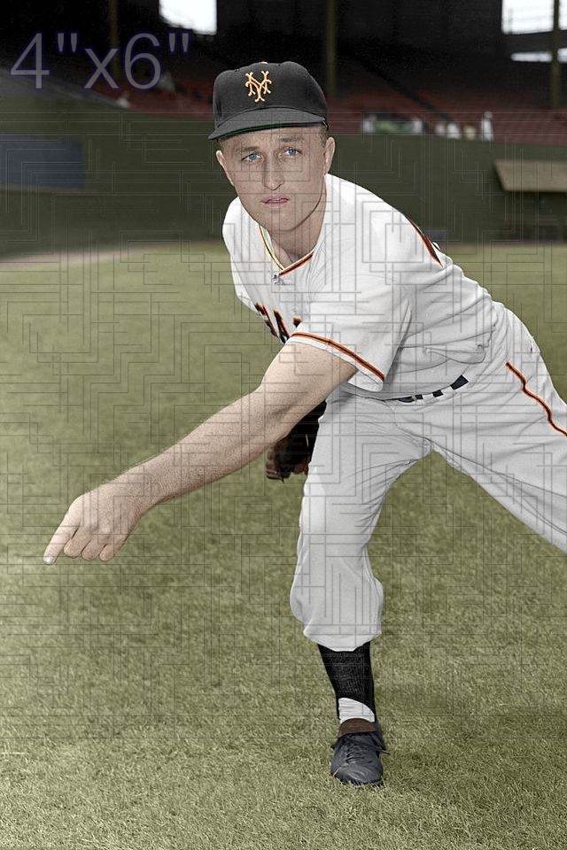 Windy McCall - 1954 New York Giants - choose a size & style
