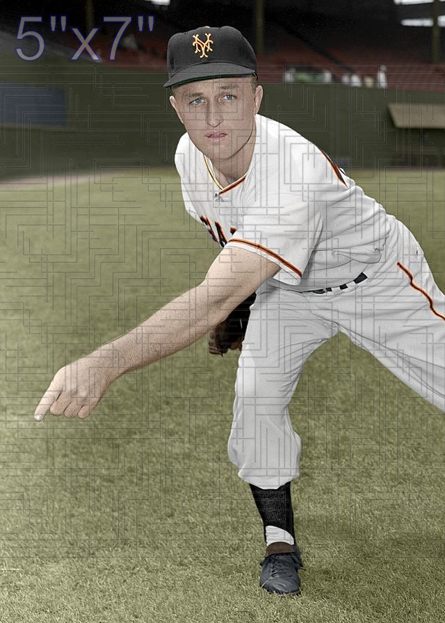 Windy McCall - 1954 New York Giants - choose a size & style