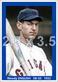 Woody English - 1932 Chicago Cubs - choose a size & style