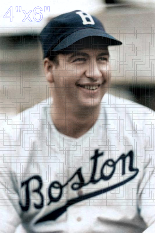 Woody Rich - 1944 Boston Braves - choose a size & style