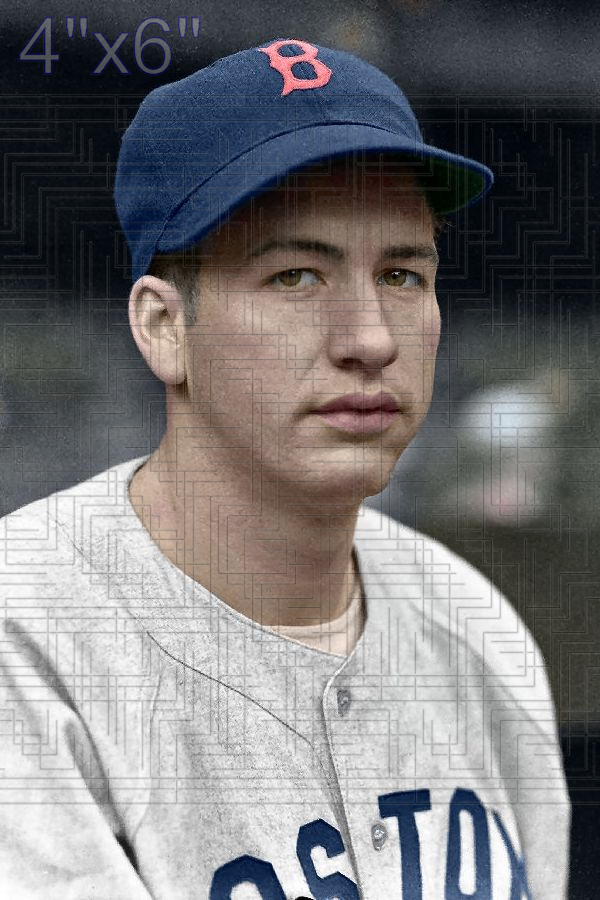 Woody Rich - 1939-41 Boston Red Sox - choose a size & style