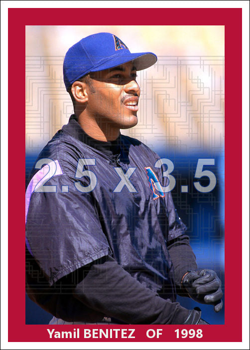 Yamil Benitez - 1998 Arizona Diamondbacks - choose a size & style