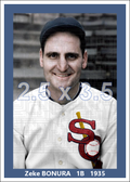 Zeke Bonura - 1935 Chicago White Sox - choose a size & style