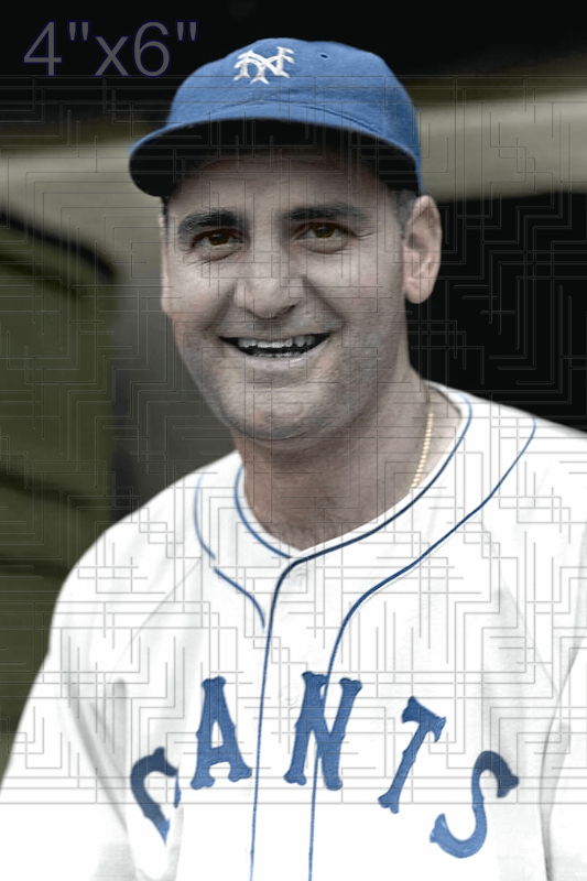Zeke Bonura - 1939 New York Giants - choose a size & style