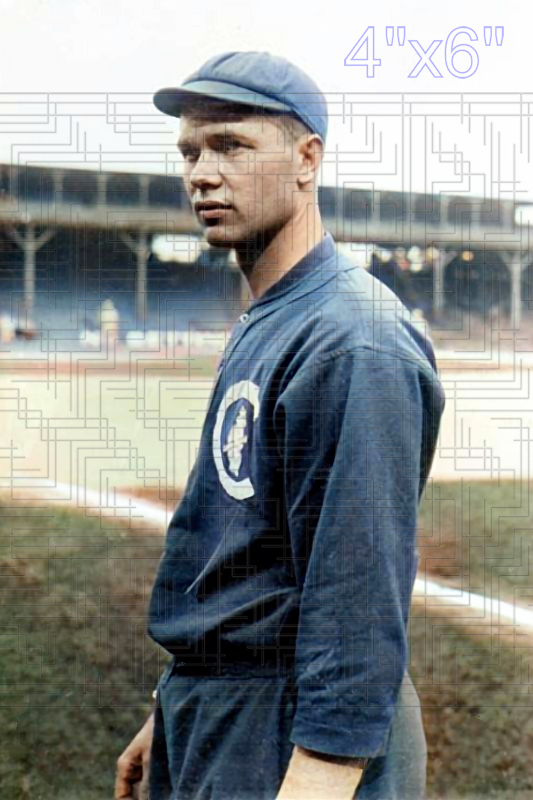Zip Zabel - 1913 Chicago Cubs - choose a size & style