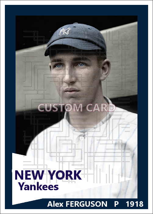 Alex Ferguson - 1918 New York Yankees - choose a size & style