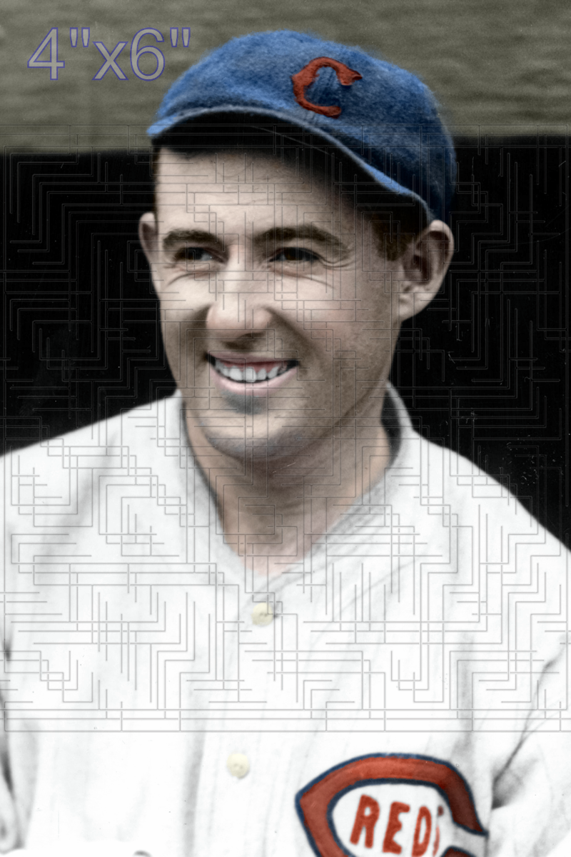 Cuckoo Christensen - 1926 Cincinnati Reds - choose a size & style