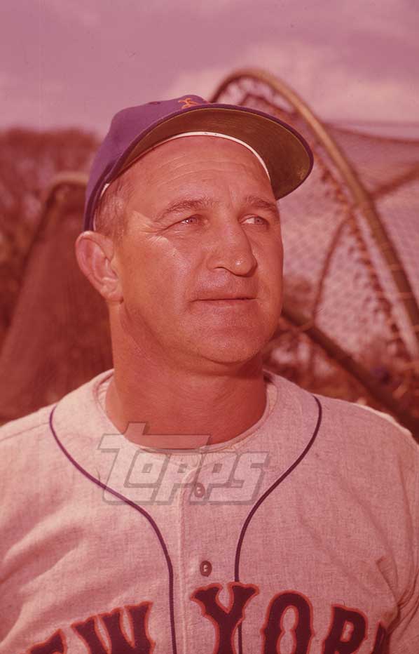 Bob Cerv - 1963 New York Mets - original ToppsVault medium format color transparency