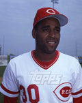 Dallas Williams - 1983 Cincinnati Reds - original ToppsVault medium format color transparency