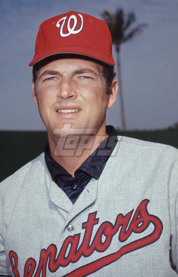 Bill Denehy - 1969 Washington Senators - original ToppsVault medium format color transparency