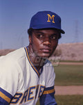 Lafayette Currence- 1975 Milwaukee Brewers - original ToppsVault medium format color transparency