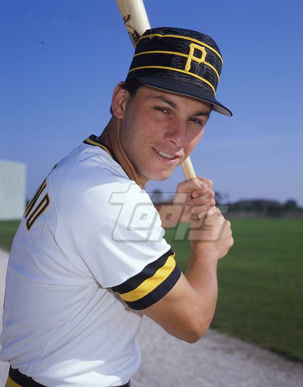 Benny Distefano - 1985 Pittsburgh Pirates - original ToppsVault medium format color transparency