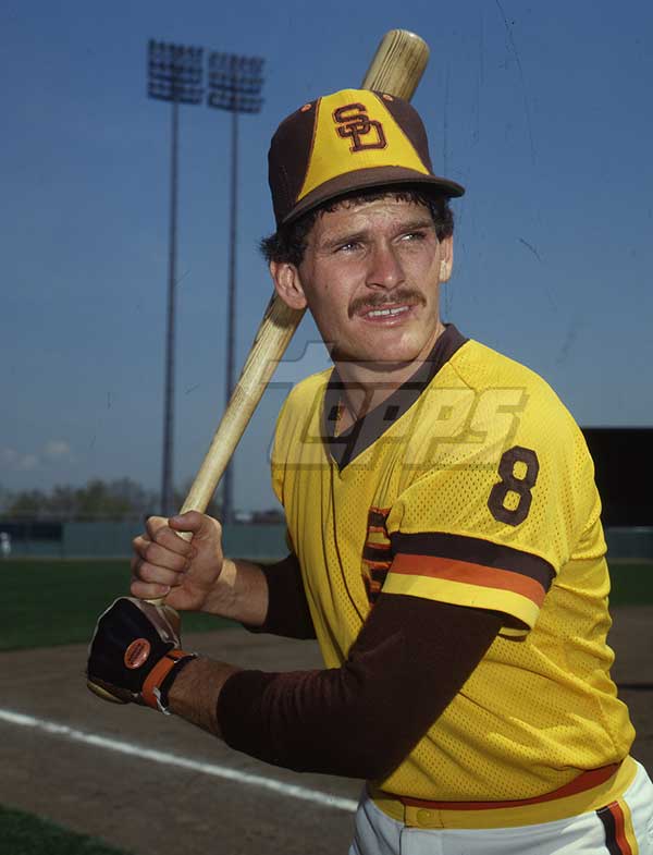 Barry Evans - 1980 San Diego Padres - original ToppsVault medium format color transparency
