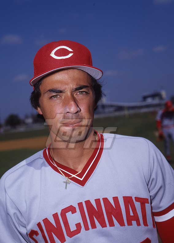 Tom Foley - 1984 Cincinnati Reds - original ToppsVault medium format color transparency