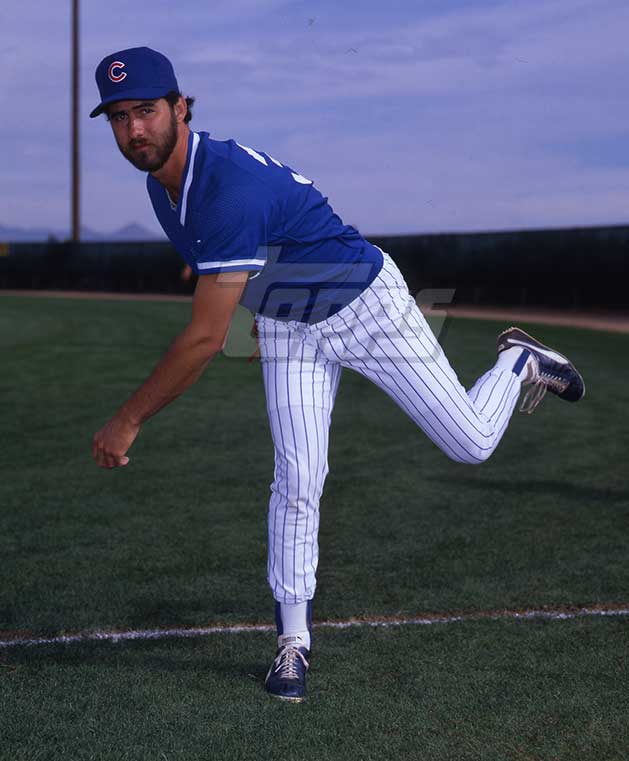 Ray Fontenot - 1986 Chicago Cubs - original ToppsVault medium format color transparency