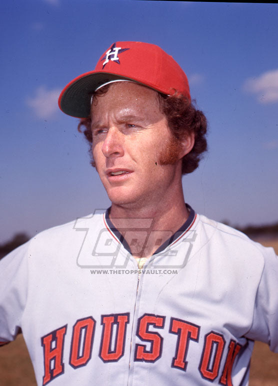 Bob Gallagher - 1974 Houston Astros - original ToppsVault medium format color transparency