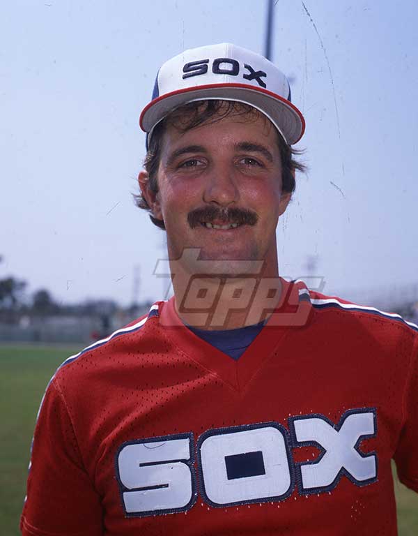 Steve Christmas - 1984 Chicago White Sox - original ToppsVault medium format color transparency