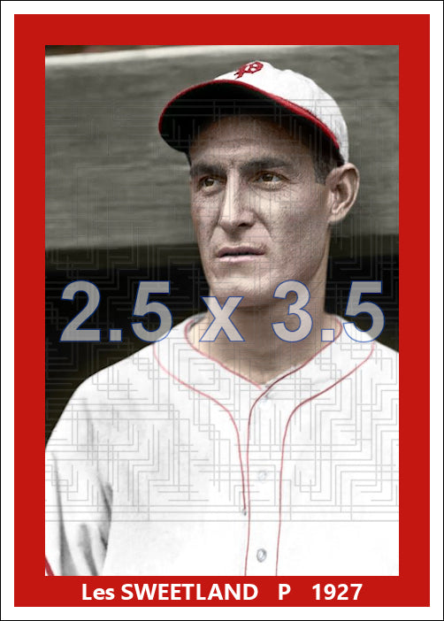 Les Sweetland - 1927 Philadelphia Phillies - choose a size & style