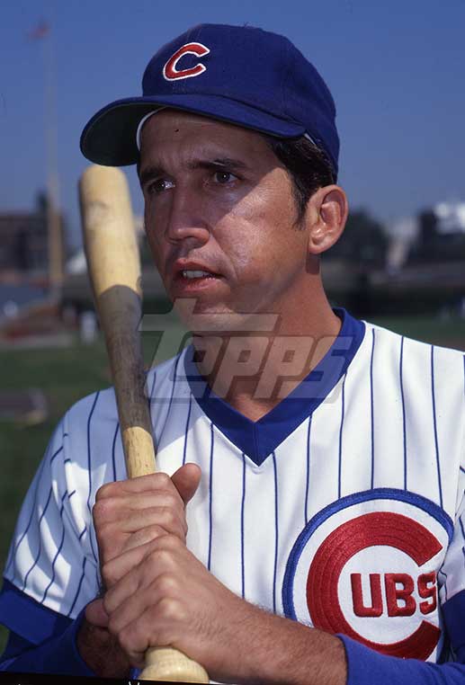 Davey Johnson - 1978 Chicago Cubs - original ToppsVault medium format color transparency