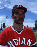 Cardell Camper - 1977 Cleveland Indians - original ToppsVault medium format color transparency