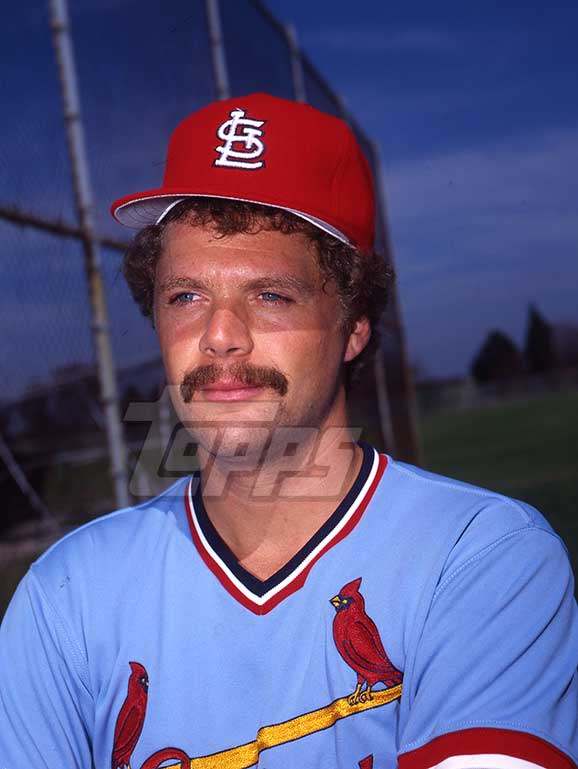 Kevin Hagen - 1983 St. Louis Cardinals - original ToppsVault medium format color transparency